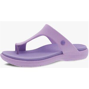 Dansko Purple and Silver Sandals with Contoured Footbed